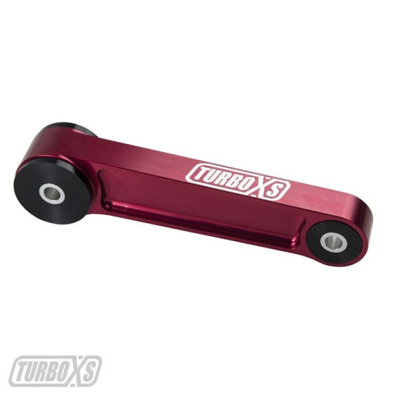 Turbo XS Pitch Stop Mount - Red for 02-14 Subaru WRX/STI