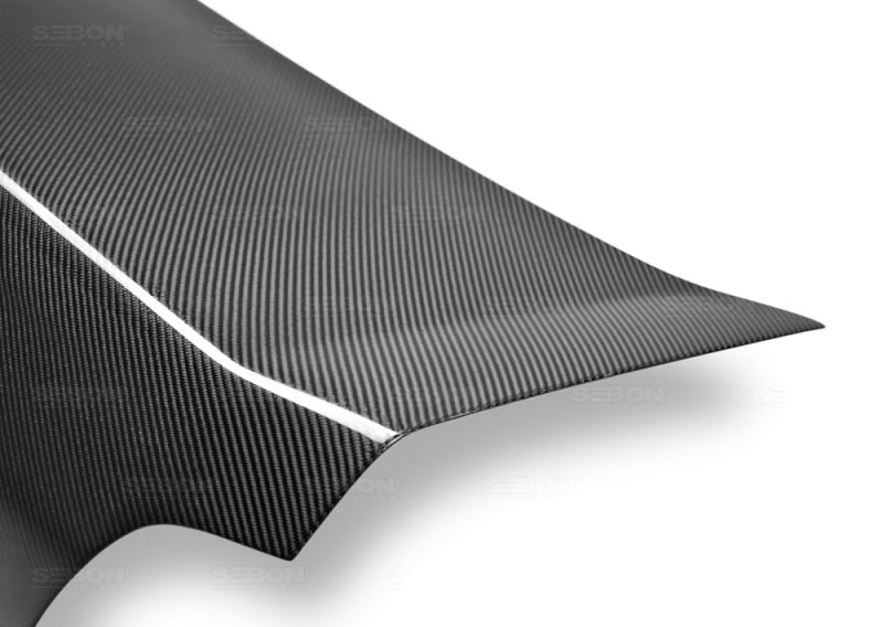 Seibon OEM Carbon Fiber Trunk Lid ***does not fit models for 02-05 Subaru WRX/STI - view 4