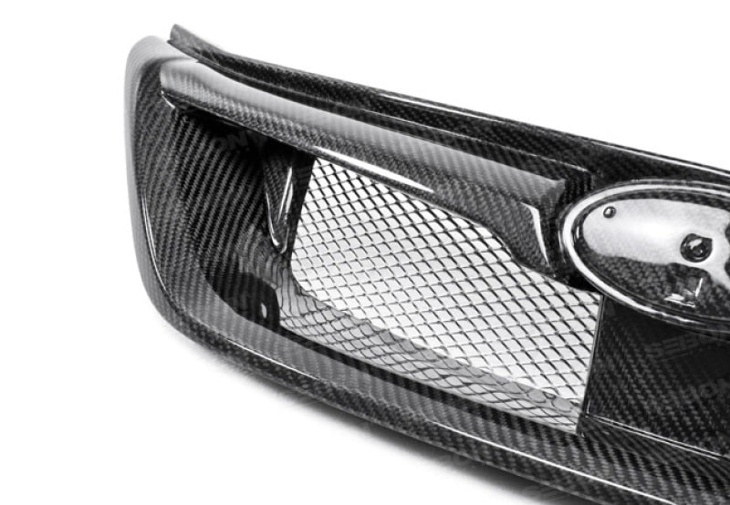 Seibon Carbon Fiber Front Grill for 11-13 Subaru WRX/STI/Impreza - view 5