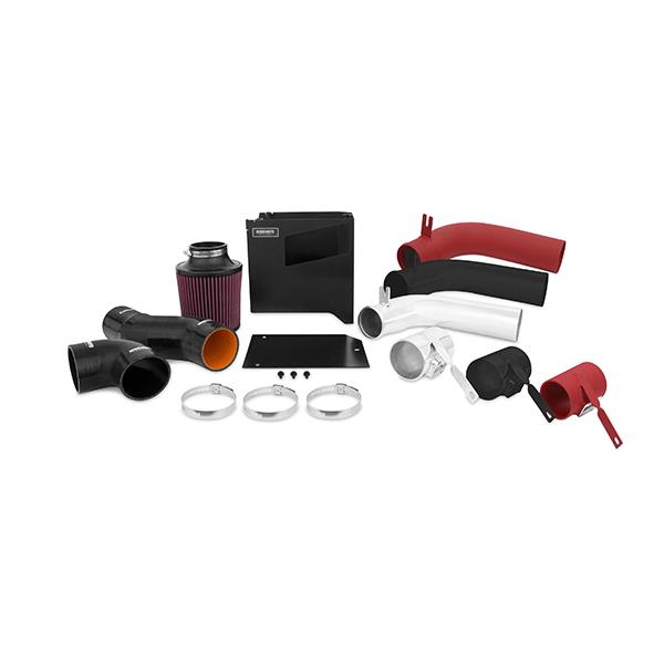 Mishimoto 15 Performance Air Intake Kit with Box - Wrinkle Red for Subaru WRX