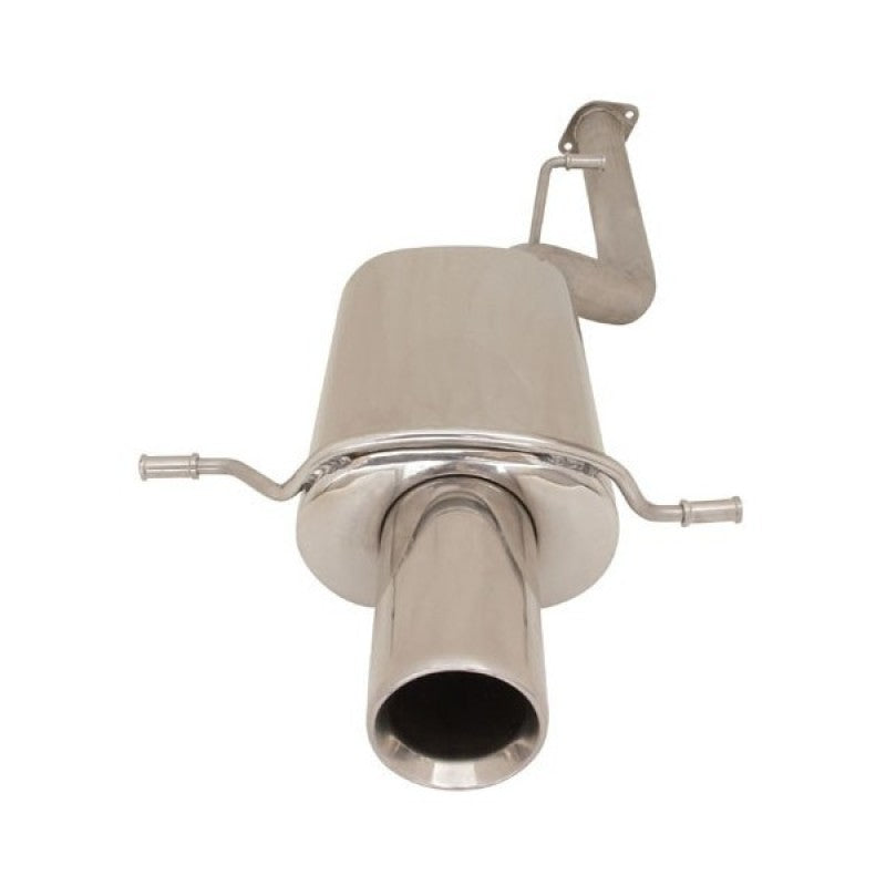 Turbo XS Axle Back 4in Polished Stainless Tip Muffler for 04-08 Subaru Forester XT - view 9