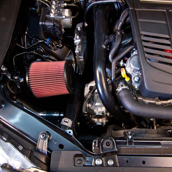 Mishimoto 15 Performance Air Intake Kit with Box - Wrinkle Red for Subaru WRX - view 5