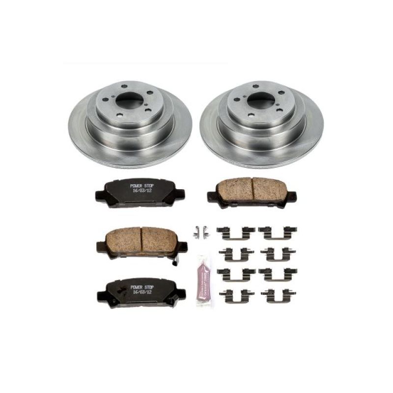 PowerStop Power Stop Rear Autospecialty Brake Kit