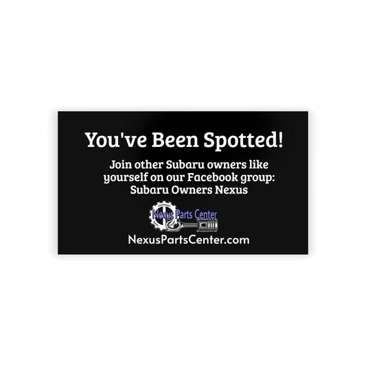 You've Been Spotted Cards