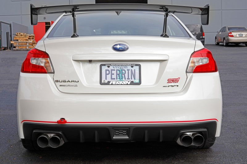 Perrin Performance PERRIN Crosstrek Tow Hook Kit - Red for 15-21 Subaru WRX/STI