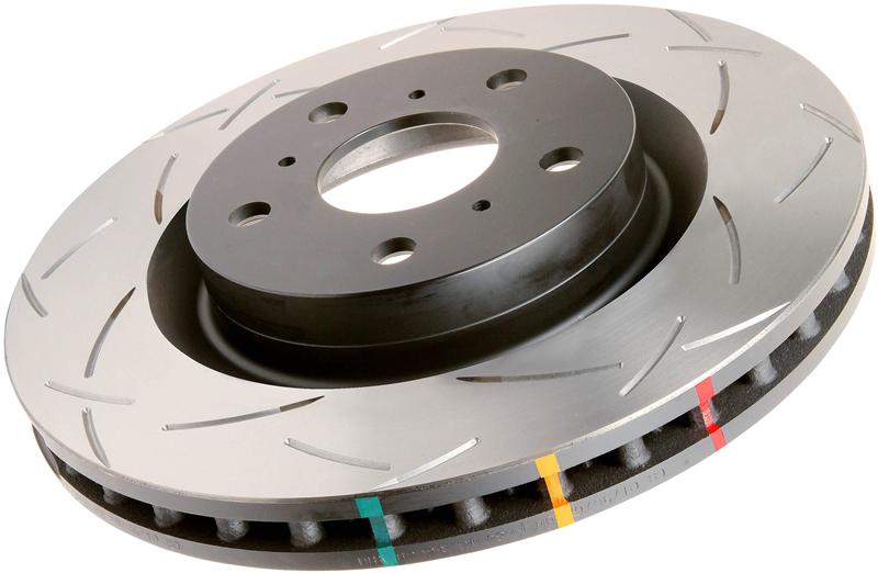 DBA 2.5i Rear 4000 Series Slotted Rotor