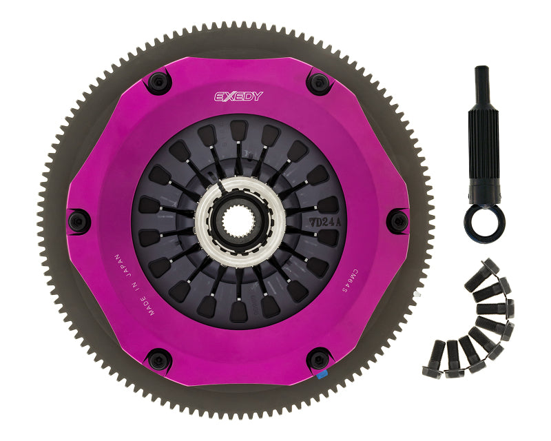 Exedy EJ255 EJ257 Twin-Organic Clutch Kit for 04-17 Subaru WRX/STI - view 4