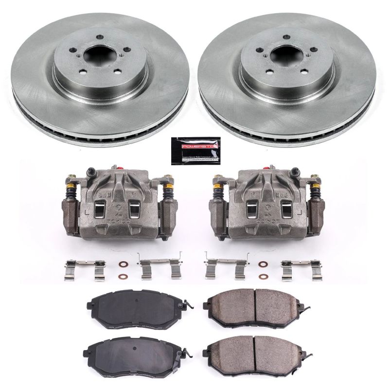 PowerStop Power Stop Outback Front Autospecialty Kit with Cals