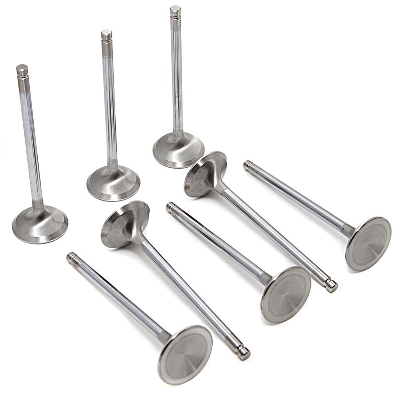 GSC P-D Subaru EJ Series EJ205/EJ207/EJ257 Chrome Polished Intake Valve - 37mm Head (+1mm) - SET 8