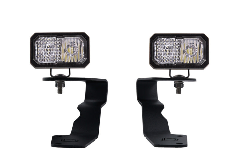 Diode Dynamics Pro Stage Series 2in LED Ditch Light Kit - White Combo for 15-21 Subaru WRX/STI