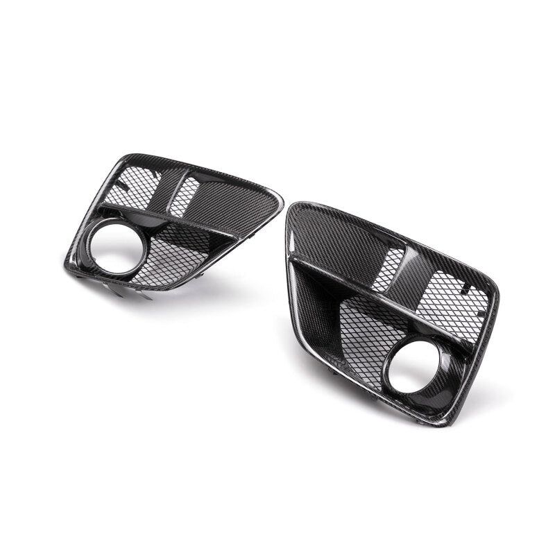 Seibon Carbon Fiber Fog Light Surrounds for 15-17 Subaru WRX/STI/Impreza