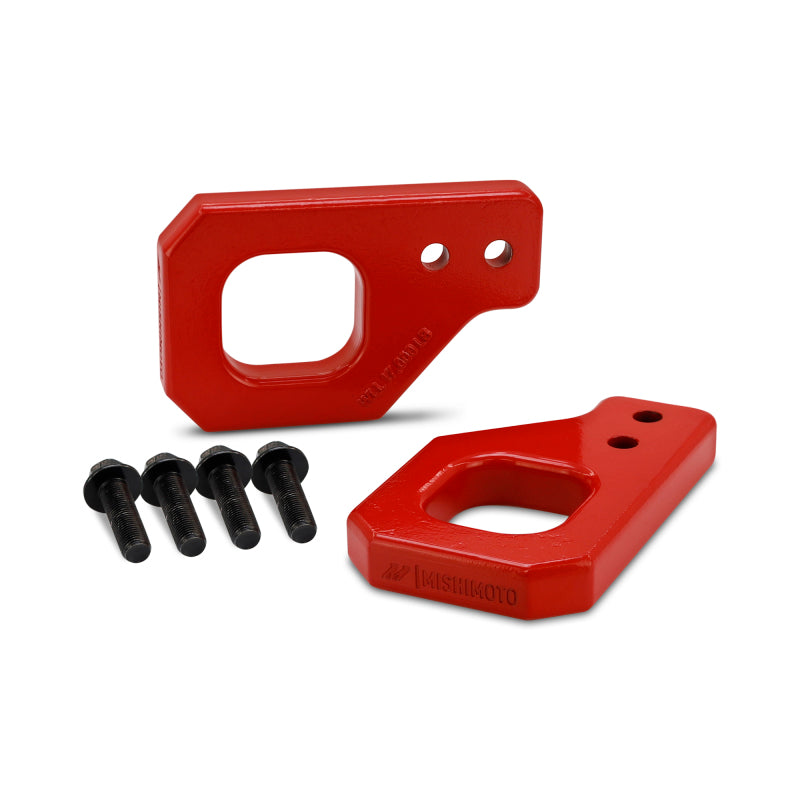 Mishimoto 2024+ Toyota Tacoma Recovery Points - Front - Red