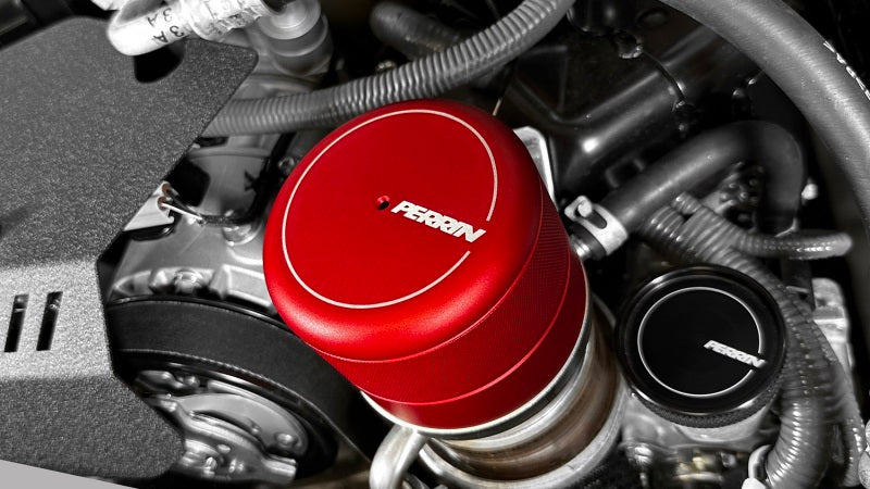 Perrin Performance PERRIN BRZ FR-S 86 GR86 Oil Filter Cover - Red for 15-26 Subaru WRX - view 5