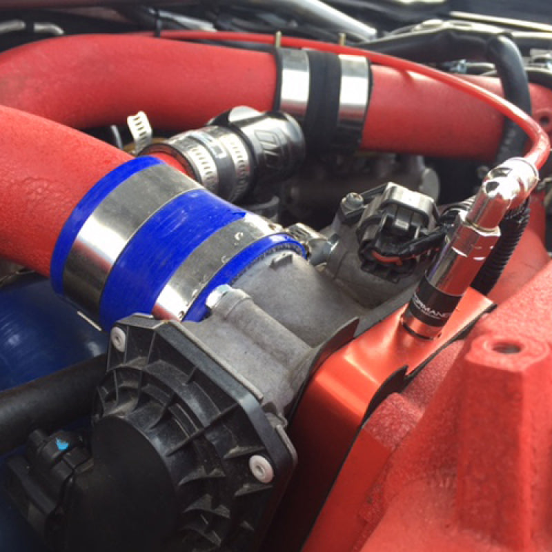 Snow Performance Stg 2 Boost Cooler Water Injection Kit with SS Brd Line 4AN Fittings for 05-14 Subaru STI - view 4