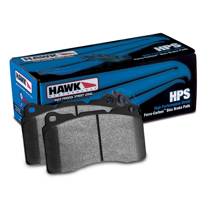 Hawk Performance Hawk 11+ HPS Street Rear Brake Pads for Subaru Legacy GT - view 4