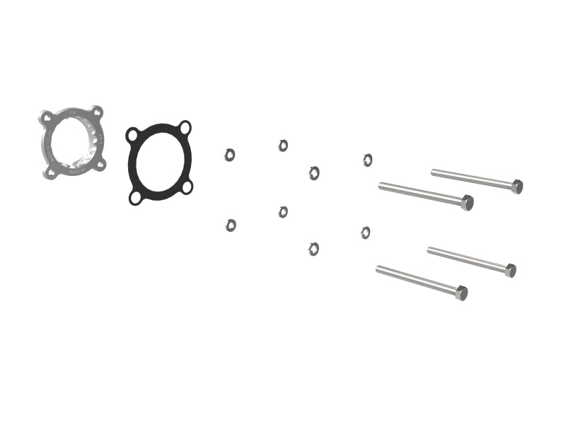 aFe Outback H6 Silver Bullet Throttle Body Spacer Kit - view 2