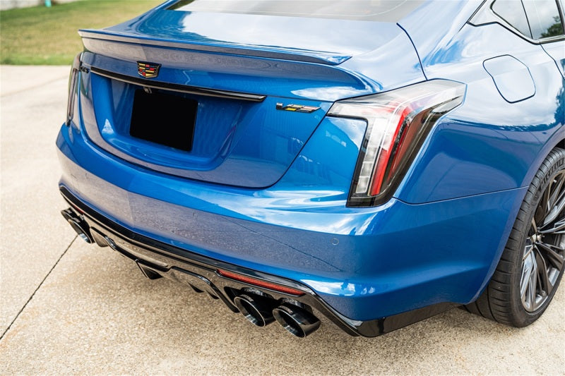 Corsa 2022-2024 Cadillac CT5-V Blackwing 3in. Cat-Back w/ Act. Exh. Dbl. X-Pipe Twin 4.5in. Tips