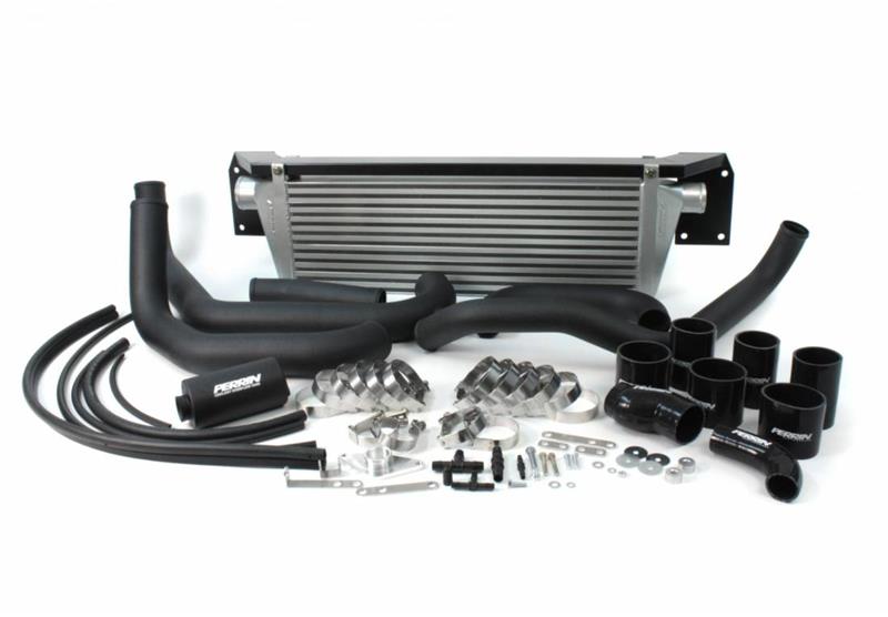 Perrin Performance PERRIN Front Mount Intercooler Boost Tubes + Hardware with Black Tubes for 02-07 Subaru WRX/STI