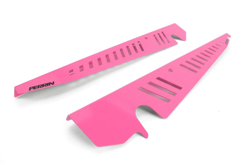 Perrin Performance PERRIN Fender Shroud Set - Hyper Pink for 15-21 Subaru WRX/STI