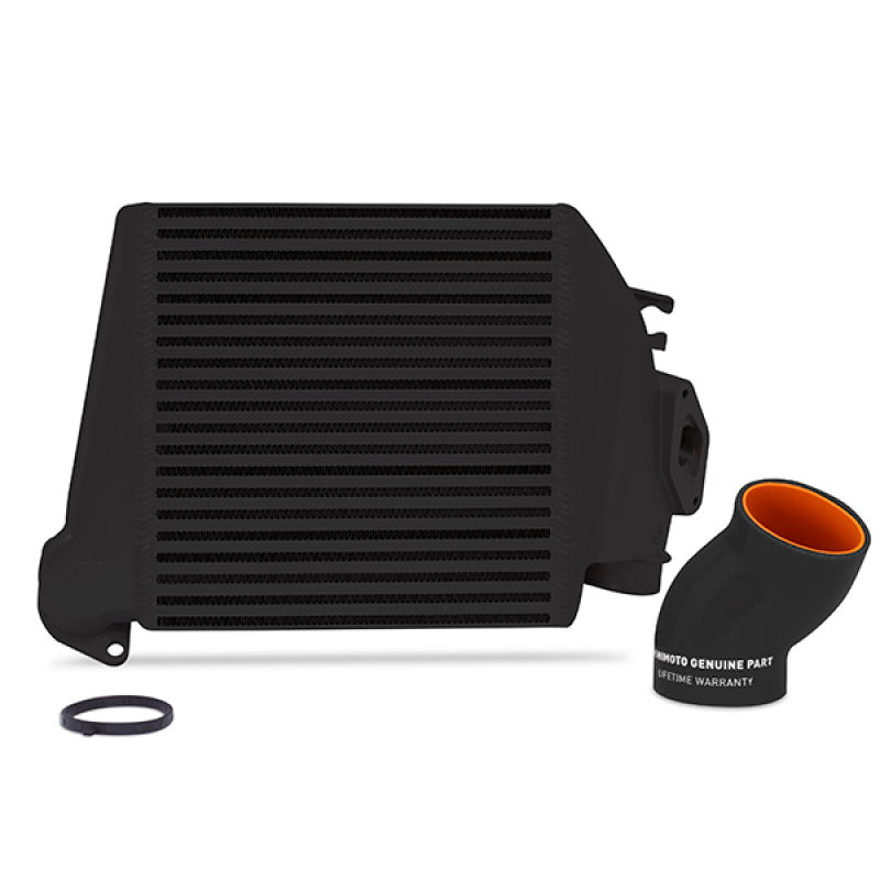 Mishimoto Top-Mount Intercooler Kit - Powder Coated Black Black Hoses for 08-14 Subaru WRX - view 8
