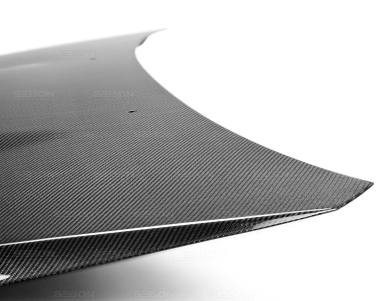 Seibon OEM Carbon Fiber Hood for 08-09 Subaru WRX/STI - view 5