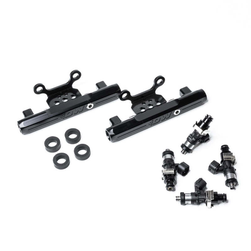 DeatschWerks Side Feed to Top Feed Fuel Rail Conv Kit with 2200cc Injectors for 04-06 Subaru STI/LGT