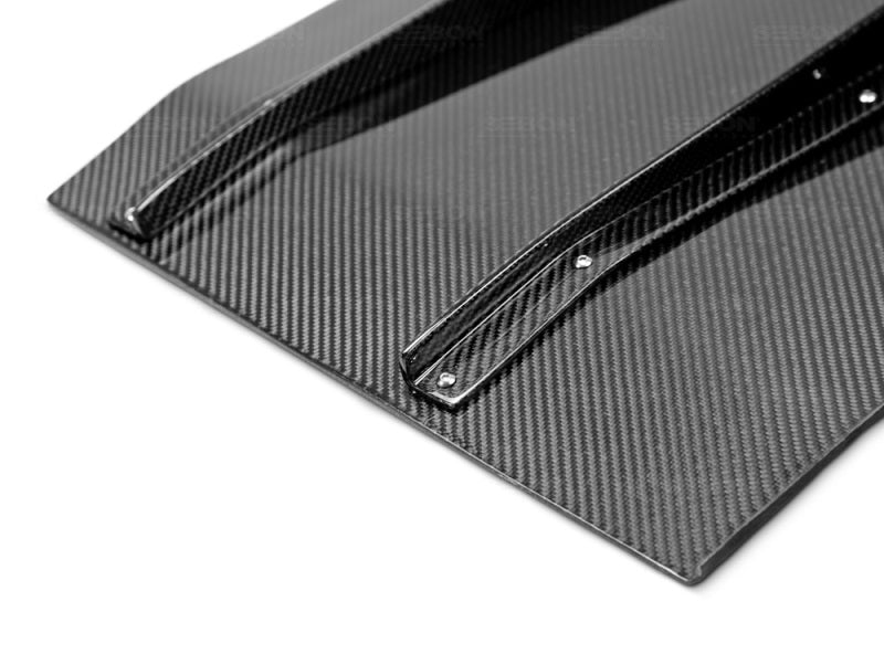 Seibon Carbon Fiber Rear Diffuser for 06-07 Subaru WRX - view 5