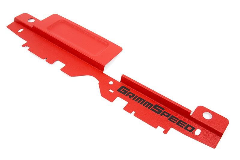 GrimmSpeed Outback Radiator Shroud with Tool Tray - Textured Red