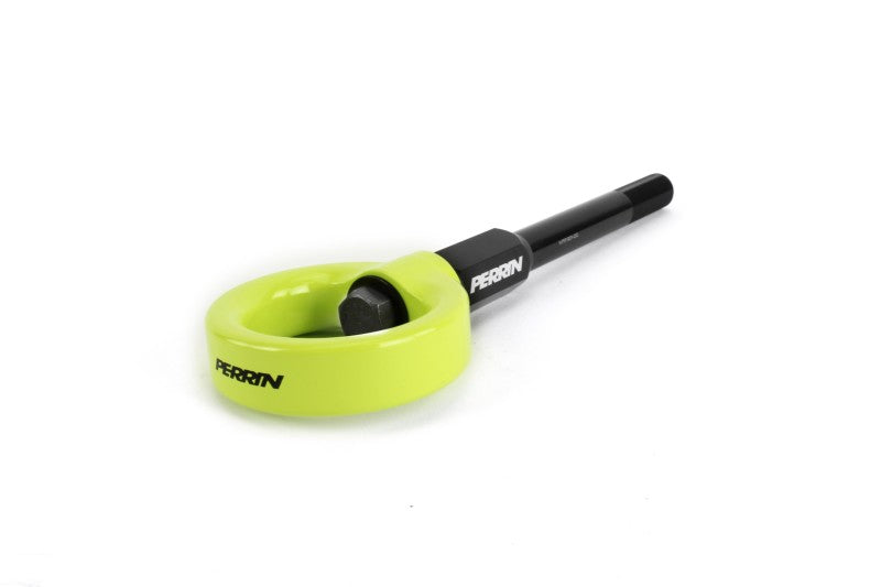 Perrin Performance PERRIN Tow Hook Kit - Neon Yellow for 02-07 Subaru WRX/STI