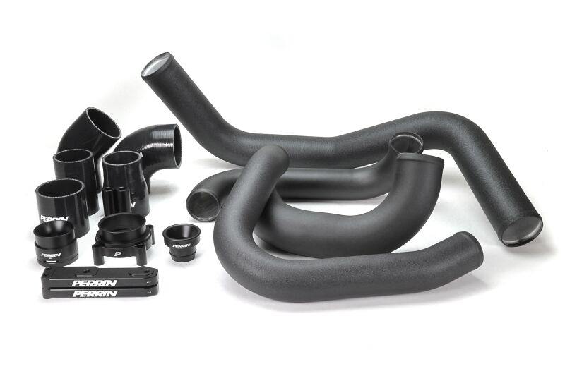 Perrin Performance PERRIN Front Mount Intercooler Boost Tube Kit - Black for 22-26 Subaru WRX
