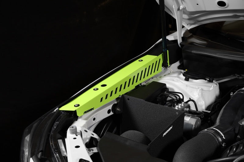 Perrin Performance PERRIN Fender Shroud Set - Neon Yellow for 22-26 Subaru WRX - view 4