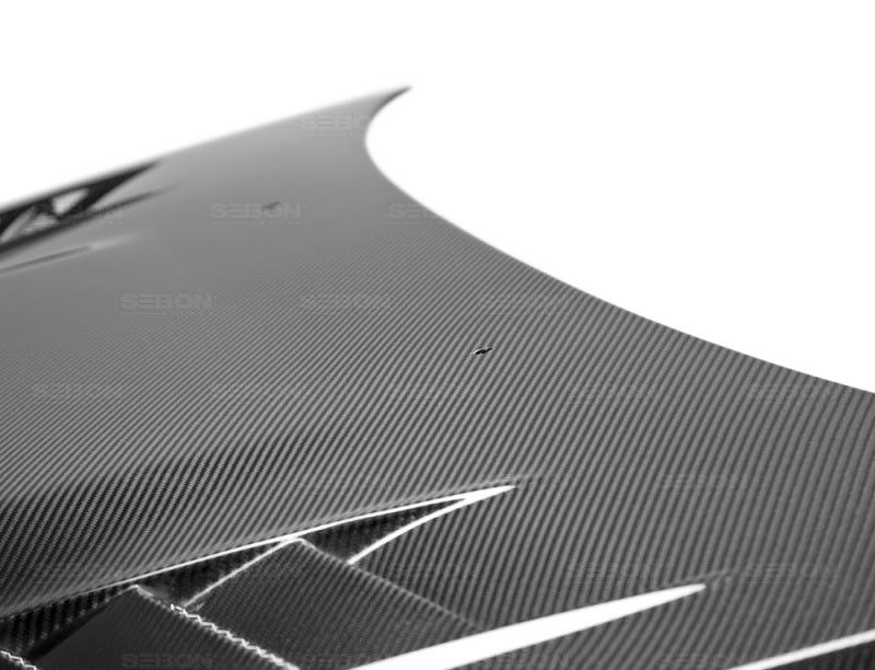 Seibon CW-style Carbon Fiber Hood for 08-09 Subaru WRX/STI - view 5