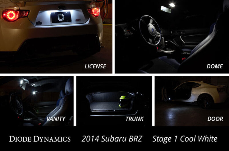 Diode Dynamics BRZ Interior Kit Stage 2 - Cool - White - view 4