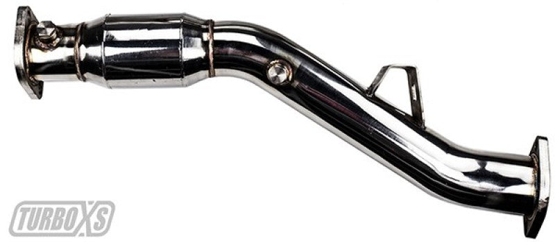 Turbo XS High Flow Catalytic Converter Pipe for 08-12 Subaru WRX/STI/LGT