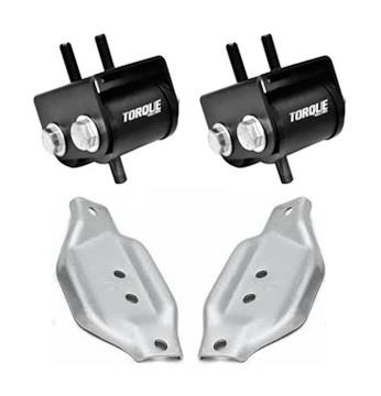 Torque Solution Engine Mounts with Mount Plates: for 2006-2015 Subaru WRX/STI - view 2