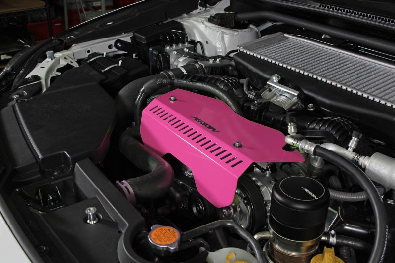 Perrin Performance PERRIN Pulley Cover - Hyper Pink for 22-26 Subaru WRX - view 8