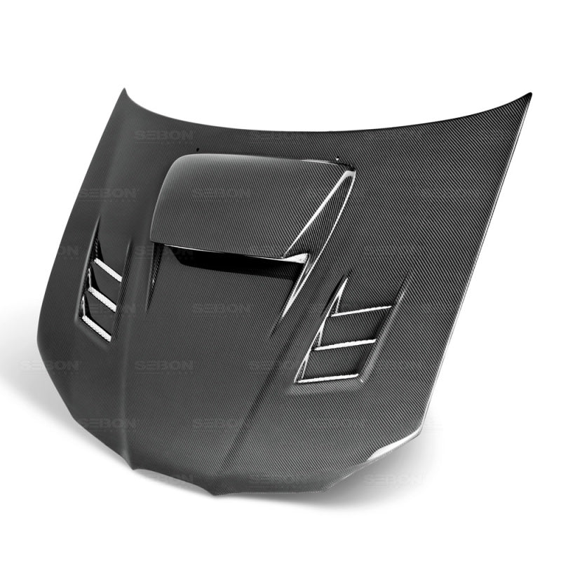 Seibon CWII Carbon Fiber Hood for 06-07 Subaru WRX/STI - view 10