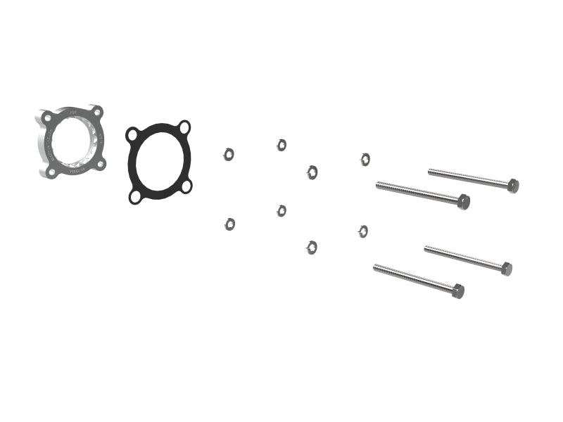 aFe Crosstrek Silver Bullet Throttle Body Spacer Kit - view 2