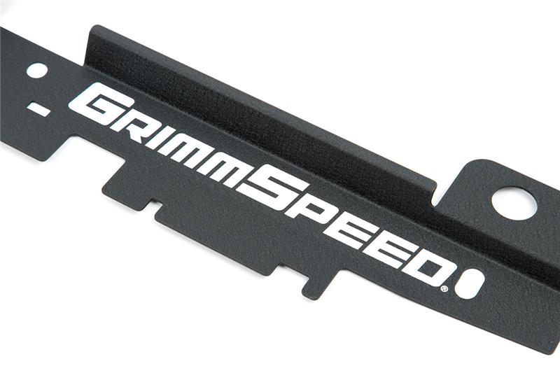 GrimmSpeed Outback Radiator Shroud with Tool Tray - Textured Black - view 2