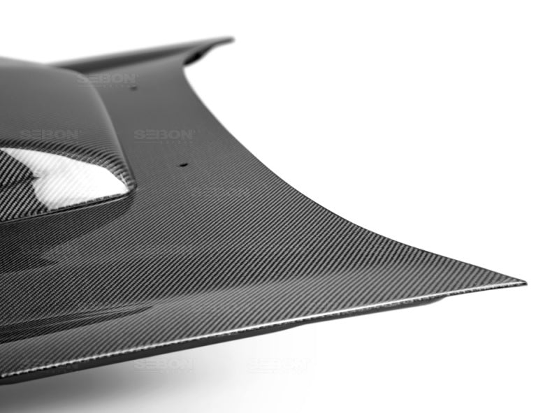 Seibon OEM Carbon Fiber Hood for 02-03 Subaru WRX - view 6