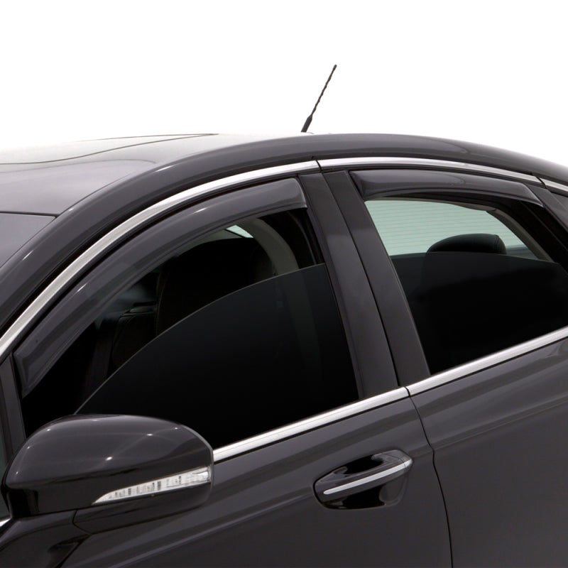 AVS Ventvisor In-Channel Front Rear Window Deflectors 4pc - Smoke - view 4