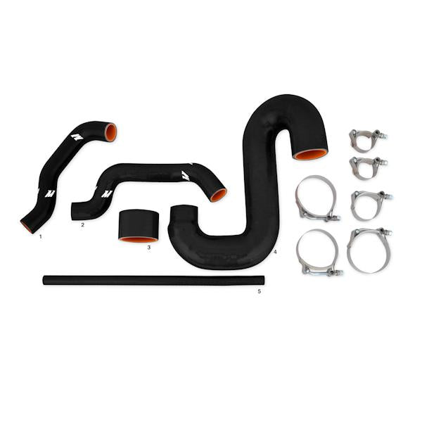 Mishimoto Top-Mount Intercooler Kit - Silver Black Hoses - Not For iRHD for 02-07 Subaru WRX/STI - view 4