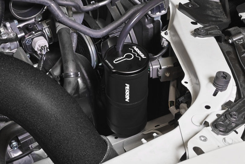 Perrin Performance PERRIN BRZ GR86 FRS 86 Coolant Overflow Tank - Black for 02-26 Subaru WRX/STI - view 5