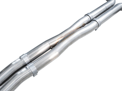 AWE 22-26 Cadillac CT5-V Blackwing SwitchPath Exhaust - Chrome Silver Tips