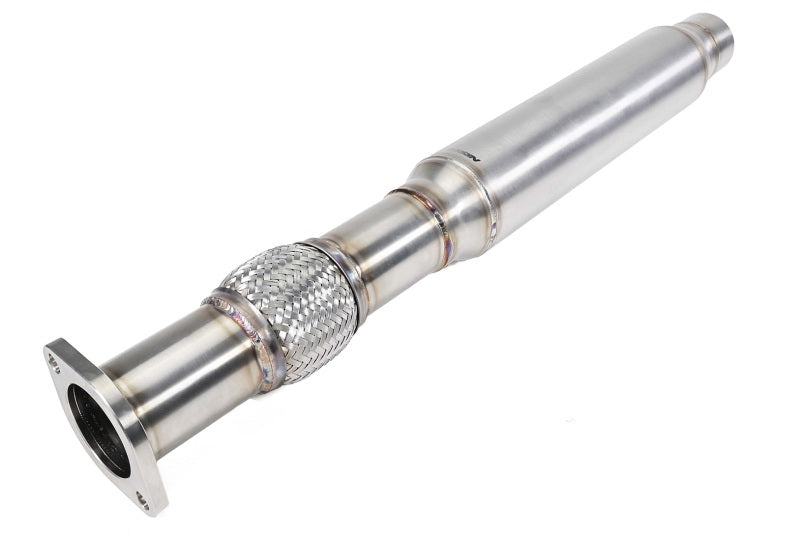 Perrin Performance PERRIN Stainless Steel Midpipe with Resonator 3in. for 22-26 Subaru WRX - view 5