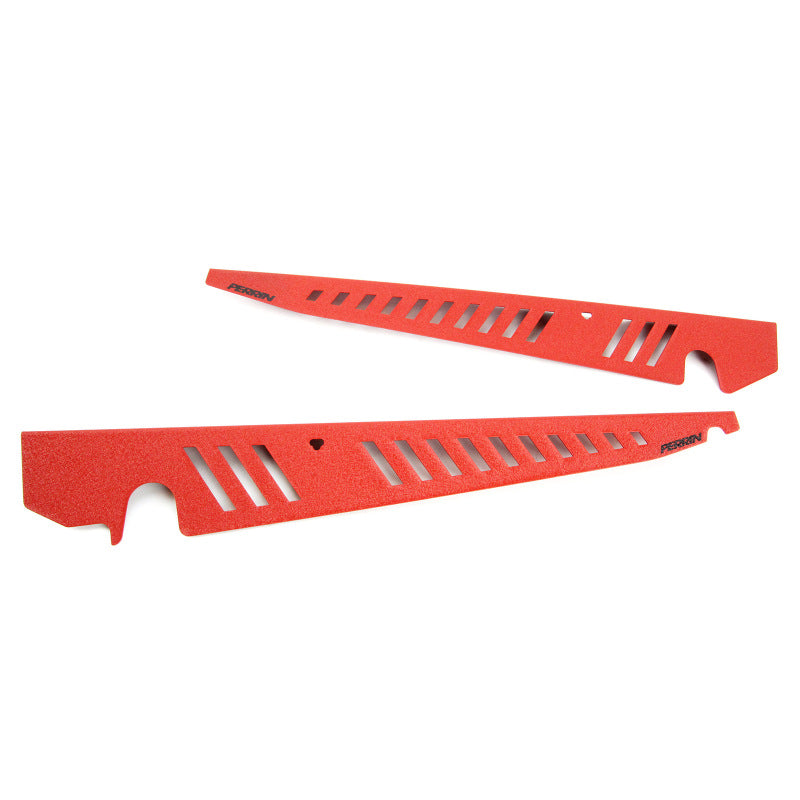 Perrin Performance PERRIN Fender Shroud Set - Red for 15-21 Subaru WRX/STI - view 2