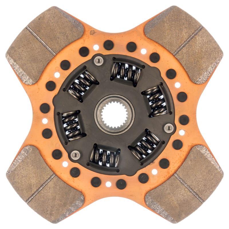 Exedy Stage 2 Cerametallic 4 Puck Disc Fits 15951HDP4 for 2004-2011 Subaru WRX/STI - view 5
