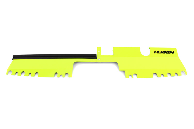 Perrin Performance PERRIN Radiator Shroud - Neon Yellow for 15-21 Subaru WRX/STI - view 3