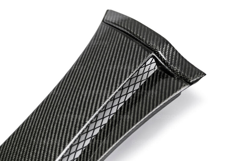 Seibon Carbon Fiber Fender Caps for 08-14 Subaru STI - view 6