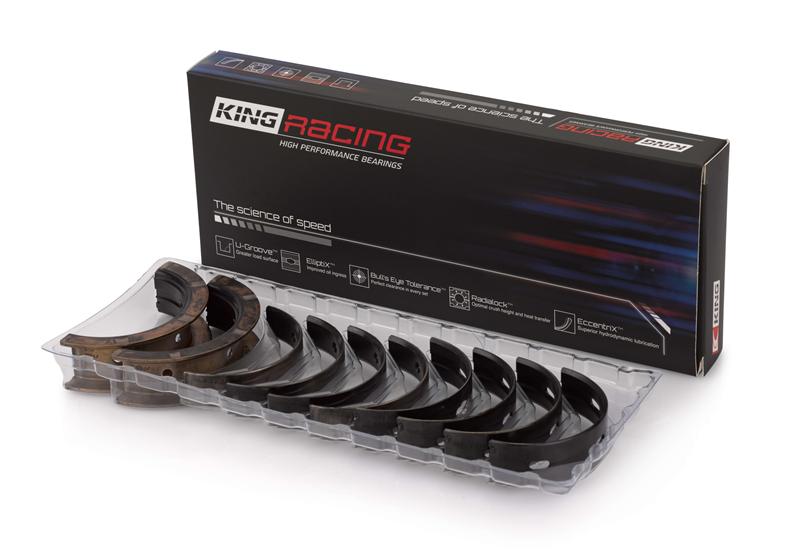 King Engine Bearings King EJ20 EJ22 EJ25 Flange #3 Position Performance Main Bearing Set for Subaru WRX/STI